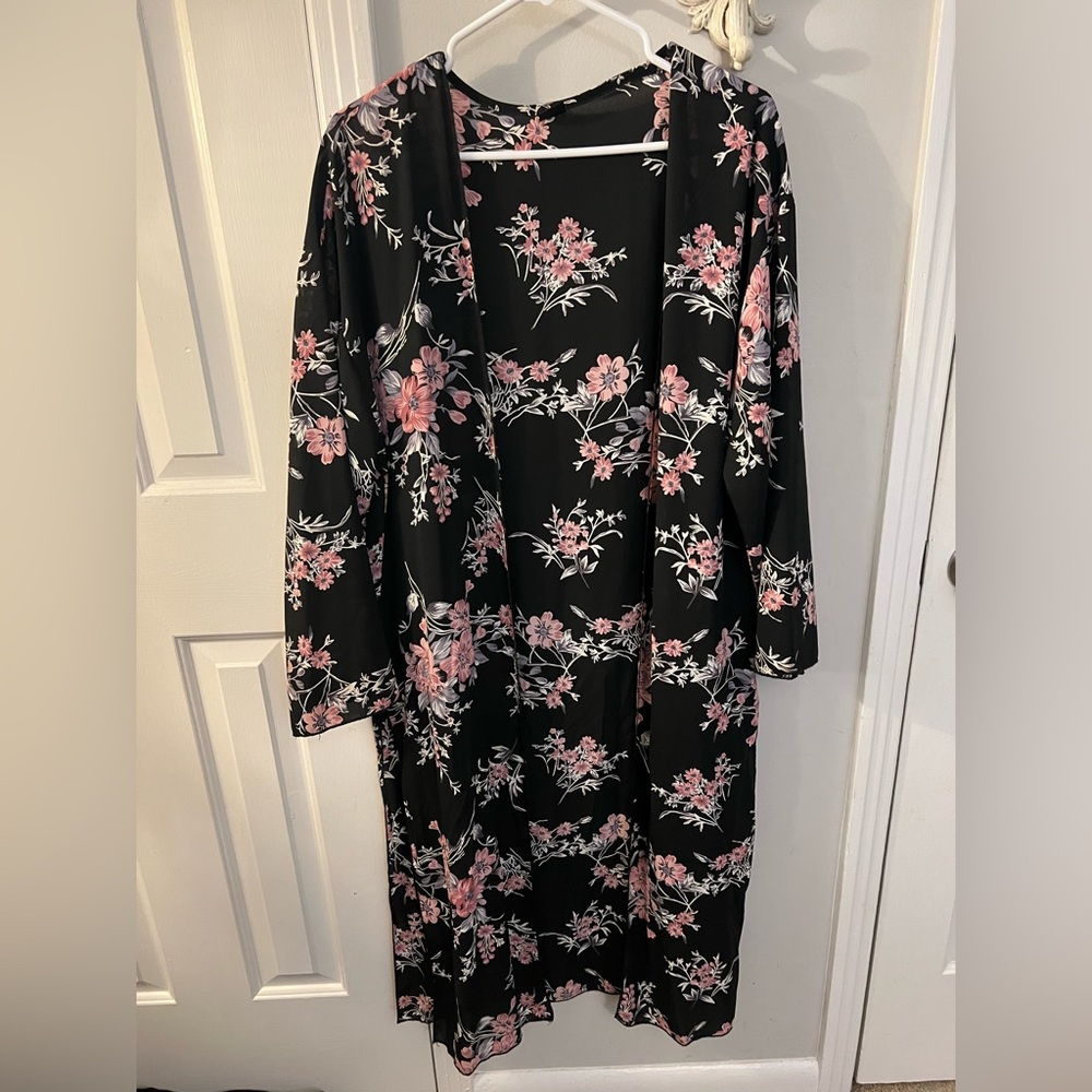 Sheer kimono
